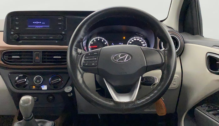 2022 Hyundai AURA S 1.2 CNG, CNG, Manual, 30,019 km, Steering Wheel Close Up