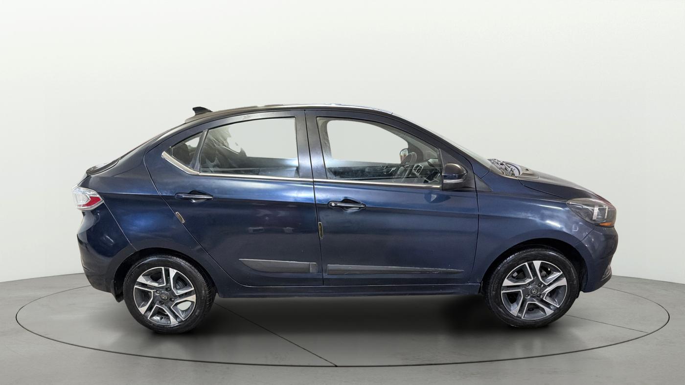 2019 Tata TIGOR XZA PLUS PETROL, CNG, Automatic, 33,431 km, Right Side View