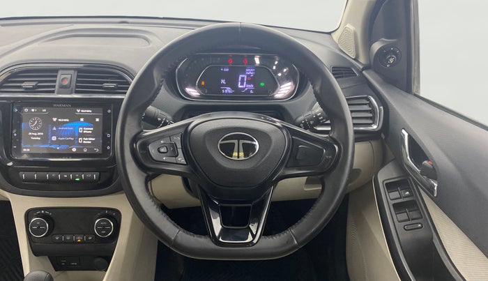 2024 Tata TIGOR XZA Plus iCNG , CNG, Automatic, 51,973 km, Steering Wheel Close Up