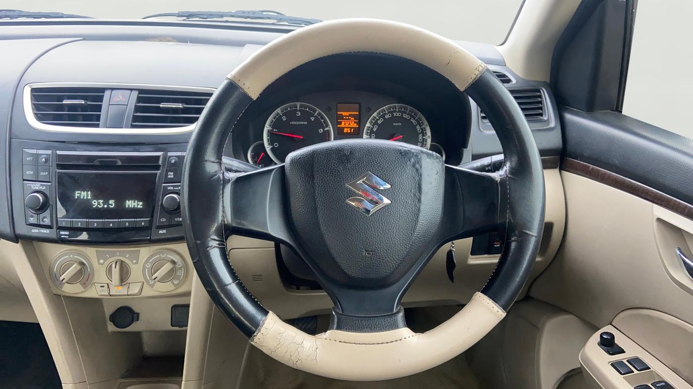 2016 Maruti Swift Dzire VDI ABS, Diesel, Manual, 87,253 km, Steering Wheel Close Up
