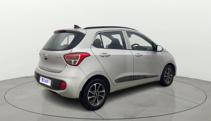 2018 Hyundai Grand i10 SPORTZ AT 1.2 KAPPA VTVT, Petrol, Automatic, 89,009 km, Right Back Diagonal
