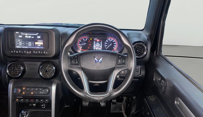 2024 Mahindra Thar LX D HT 2WD MT, Diesel, Manual, 25,504 km, Steering Wheel Close Up