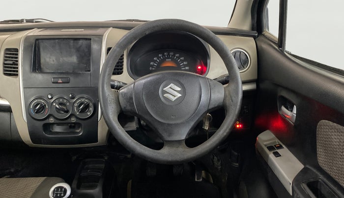 2014 Maruti Wagon R 1.0 LXI CNG, CNG, Manual, 97,945 km, Steering Wheel Close Up