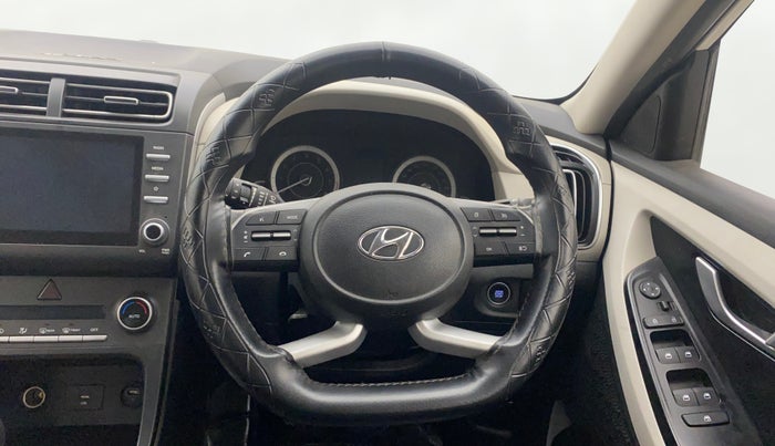 2021 Hyundai Creta S 1.5 PETROL, Petrol, Manual, 55,869 km, Steering Wheel Close Up