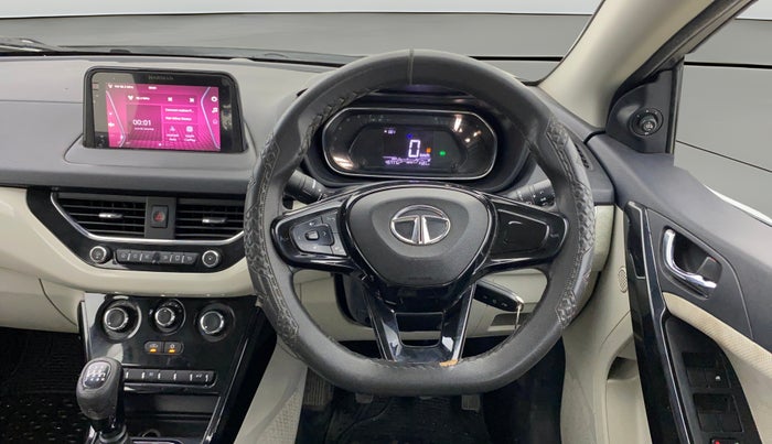 2020 Tata NEXON XZ PETROL, Petrol, Manual, 45,767 km, Steering Wheel Close Up