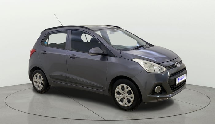 2016 Hyundai Grand i10 SPORTZ 1.2 KAPPA VTVT, Petrol, Manual, 78,709 km, Right Front Diagonal