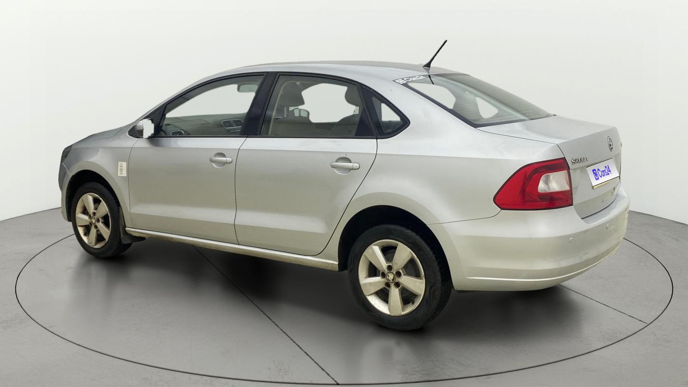 2015 Skoda Rapid AMBITION 1.6 MPI MT, Petrol, Manual, 29,042 km, Left Back Diagonal