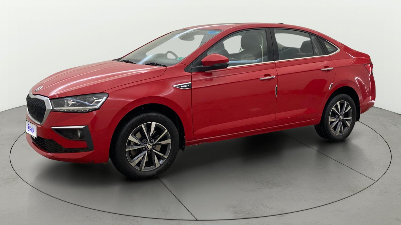 2022 Skoda SLAVIA STYLE 1.5L TSI DSG, Petrol, Automatic, 78,348 km, Left Front Diagonal