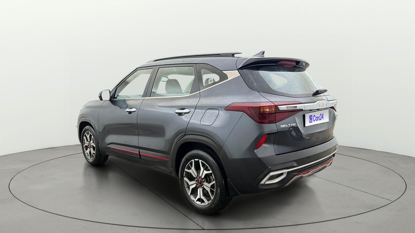 2021 KIA SELTOS GTX PLUS DCT 1.4 PETROL, Petrol, Automatic, 99,077 km, Left Back Diagonal