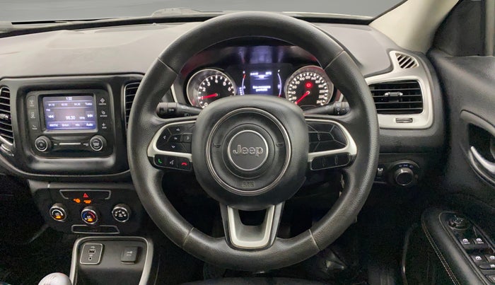 2018 Jeep Compass SPORT 1.4 PETROL, Petrol, Manual, 1,49,461 km, Steering Wheel Close Up