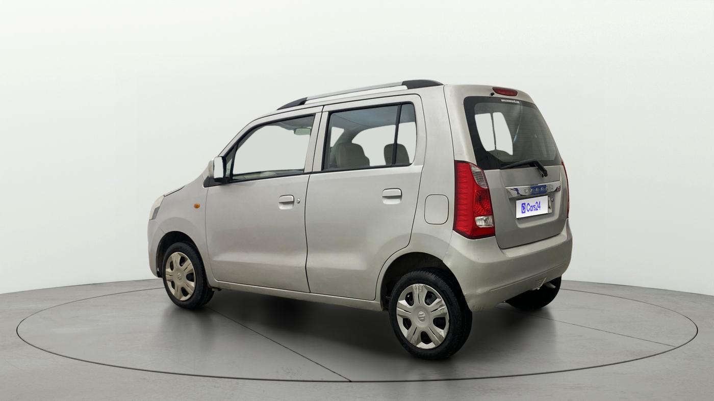 2018 Maruti Wagon R 1.0 VXI AMT, Petrol, Automatic, 71,613 km, Left Back Diagonal