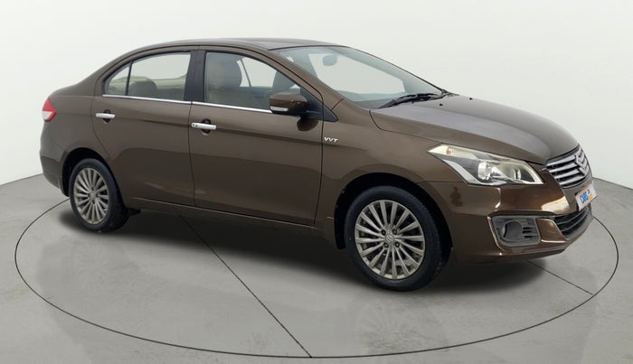 2015 Maruti Ciaz ZXI+, Petrol, Manual, 76,770 km, Right Front Diagonal