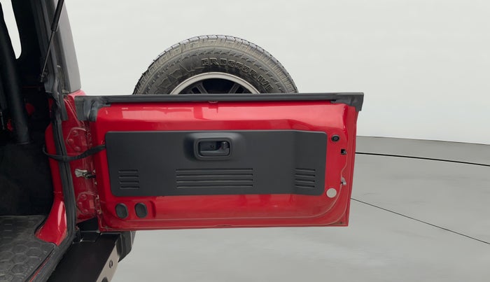 2022 Mahindra Thar LX PETROL HT 4WD AT, Petrol, Automatic, 16,507 km, Boot Door Open