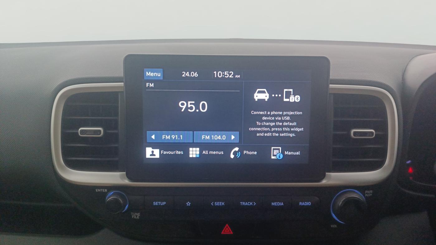 2020 Hyundai VENUE SX 1.0 TURBO, Petrol, Manual, 59,700 km, Air Conditioner