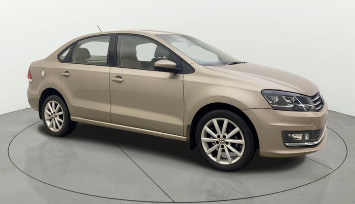2018 Volkswagen Vento HIGHLINE PETROL AT, Petrol, Automatic, 73,295 km, Right Front Diagonal