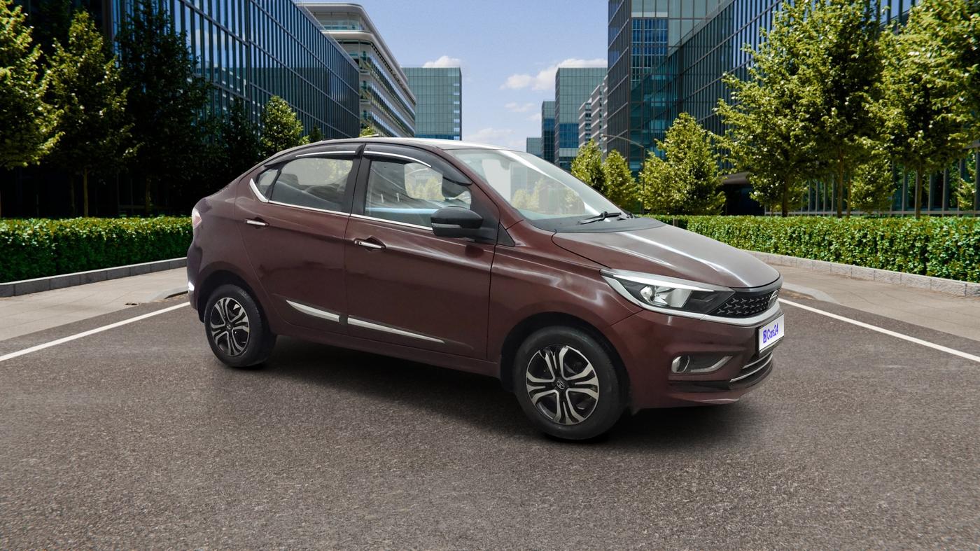 2022 Tata TIGOR XZ PLUS CNG, CNG, Manual, 65,310 km, Right Front Diagonal