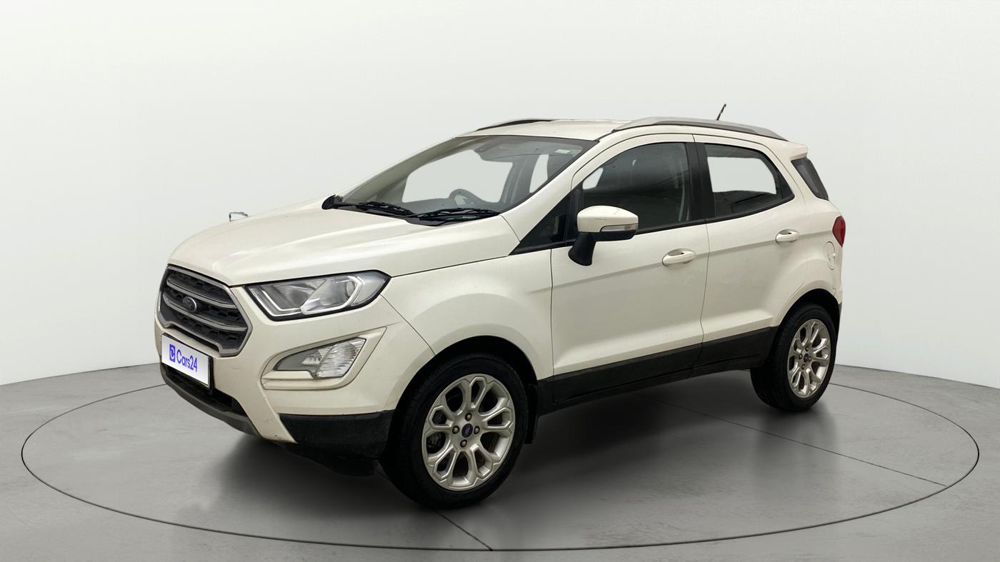 2018 Ford Ecosport TITANIUM 1.5L PETROL AT, Petrol, Automatic, 35,384 km, Left Front Diagonal
