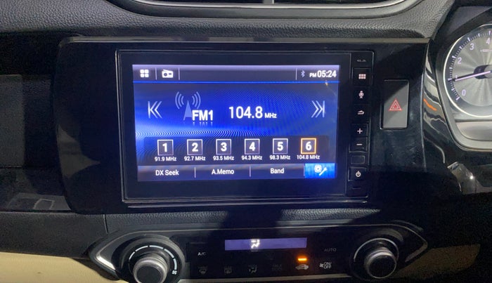 2021 Honda Amaze 1.2L I-VTEC VX, Petrol, Manual, 43,421 km, Air Conditioner