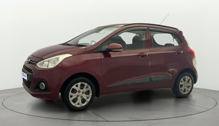2016 Hyundai Grand i10 SPORTZ 1.2 KAPPA VTVT, Petrol, Manual, 40,707 km, Left Front Diagonal