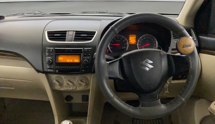 2015 Maruti Swift Dzire VXI, Petrol, Manual, 65,046 km, Steering Wheel Close Up