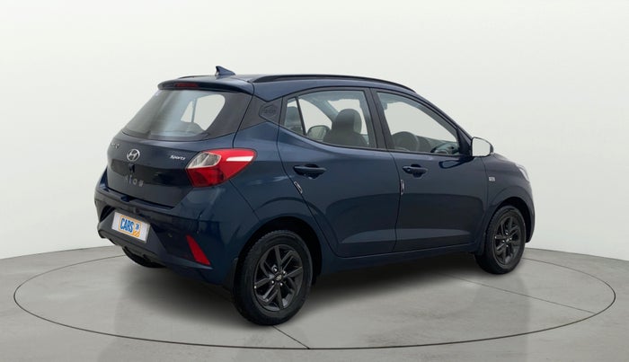 2020 Hyundai GRAND I10 NIOS SPORTZ AMT 1.2 KAPPA VTVT, Petrol, Automatic, 12,551 km, Right Back Diagonal