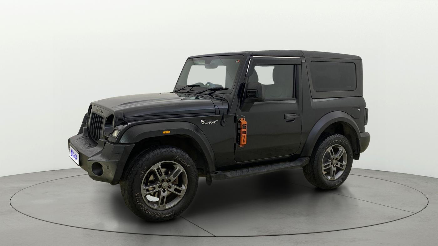 2023 Mahindra Thar LX D AT 4WD HT, Diesel, Automatic, 34,028 km, Left Front Diagonal