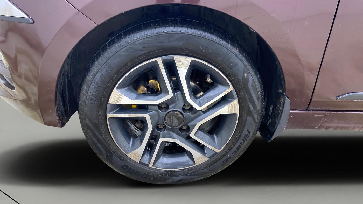 2021 Tata TIGOR XZ PLUS PETROL, CNG, Manual, 1,04,604 km, Left Front Wheel