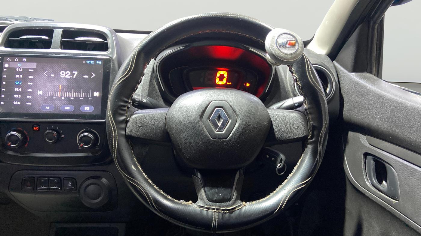 2018 Renault Kwid RXL, Petrol, Manual, 75,206 km, Steering Wheel Close Up