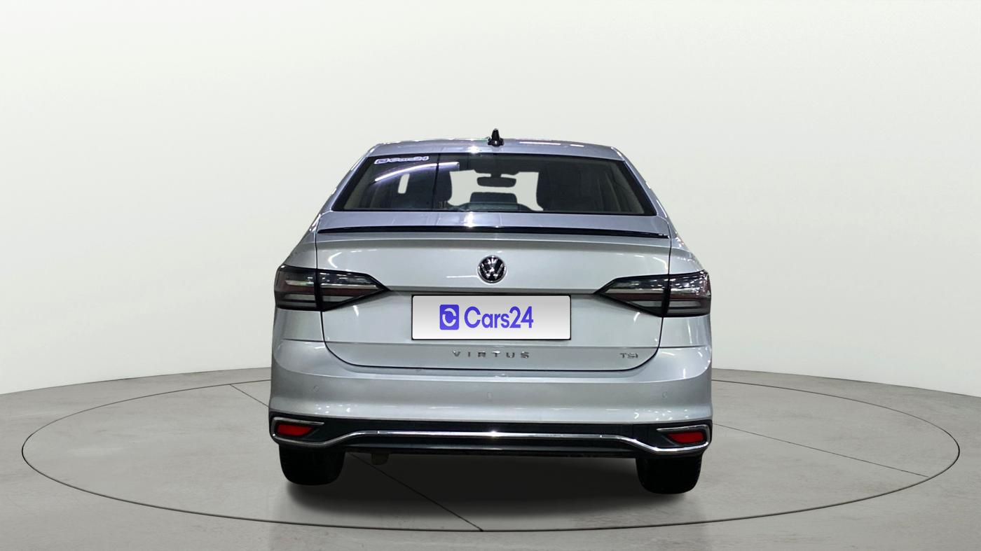 2024 Volkswagen VIRTUS Highline Plus 1.0 TSI AT, Petrol, Automatic, 21,452 km, Back/Rear