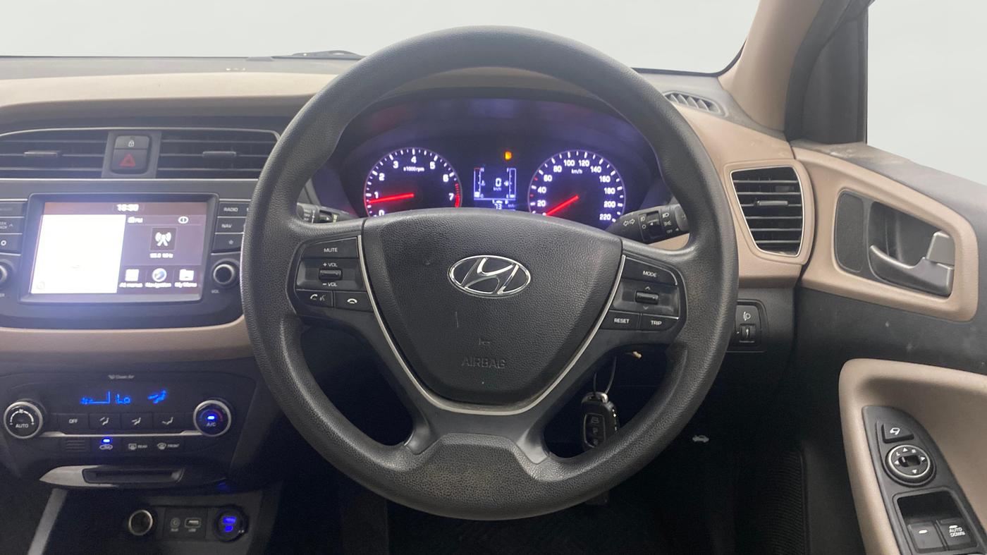 2018 Hyundai Elite i20 ASTA 1.2, Petrol, Manual, 91,180 km, Steering Wheel Close Up