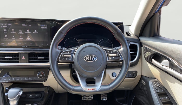 2020 KIA SELTOS GTX PLUS DCT 1.4 PETROL, Petrol, Automatic, 21,333 km, Steering Wheel Close Up