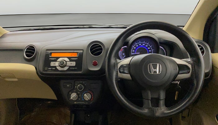 2015 Honda Amaze 1.2L I-VTEC S, Petrol, Manual, 70,102 km, Steering Wheel Close Up