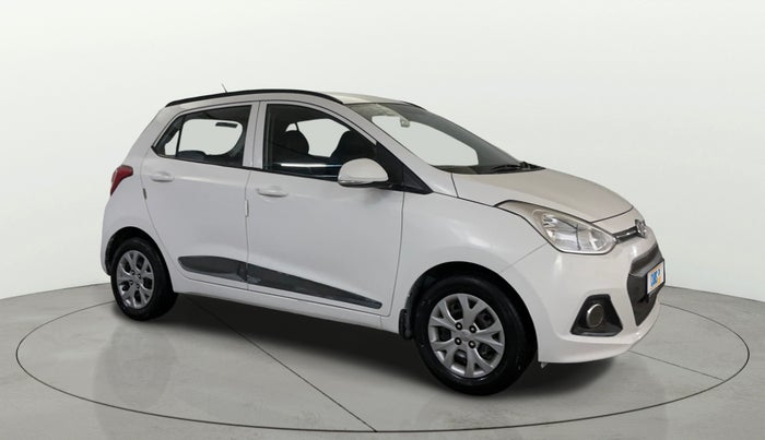 2015 Hyundai Grand i10 SPORTZ 1.2 KAPPA VTVT, Petrol, Manual, 23,597 km, Right Front Diagonal
