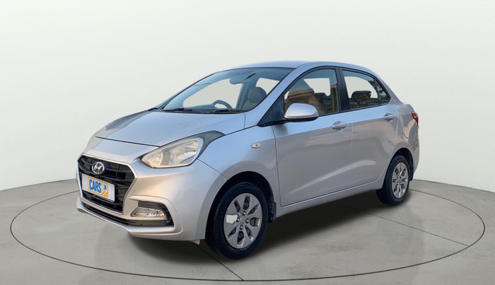 2017 Hyundai Xcent E+, Petrol, Manual, 1,01,762 km, Left Front Diagonal