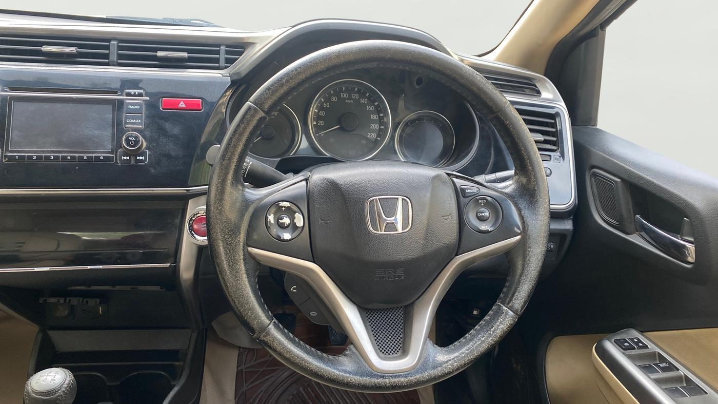 2014 Honda City 1.5L I-VTEC VX, Petrol, Manual, 80,771 km, Steering Wheel Close Up