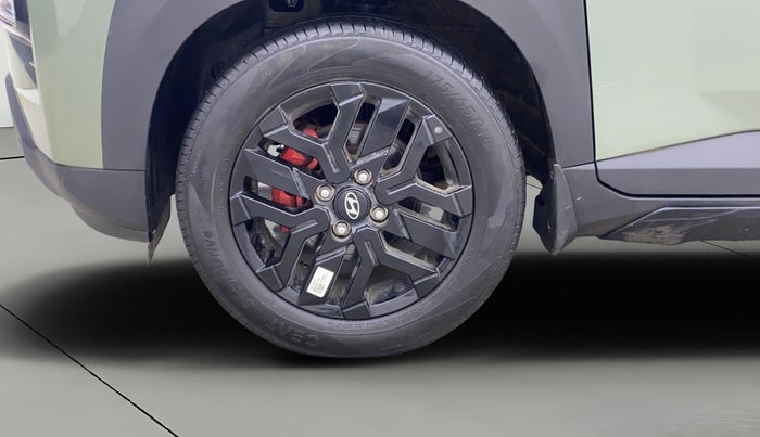 2024 Hyundai EXTER SX (O) Connect 1.2 MT Knight Edition Dual Tone, Petrol, Manual, 14,737 km, Left Front Wheel