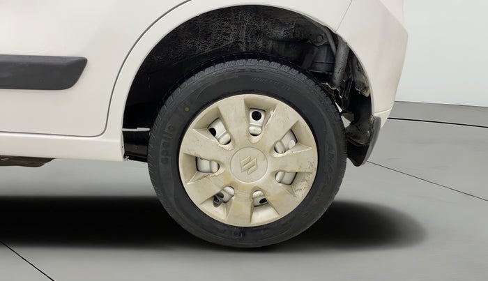 2014 Maruti Wagon R 1.0 LXI, Petrol, Manual, 34,703 km, Left Rear Wheel