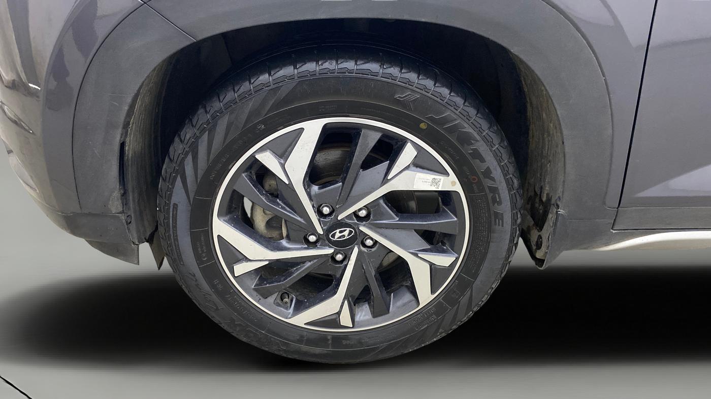 2021 Hyundai Creta SX (O) IVT 1.5 PETROL, Petrol, Automatic, 41,992 km, Left Front Wheel