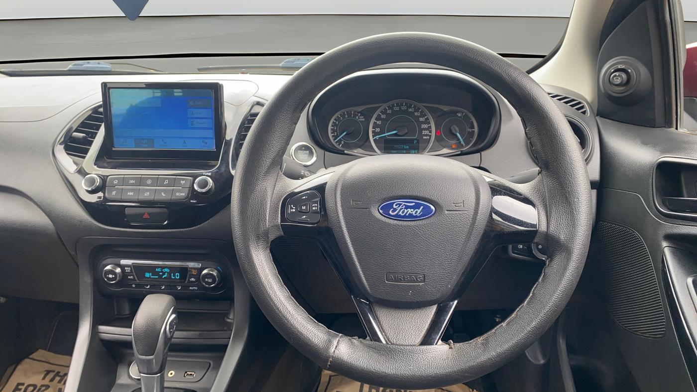 2021 Ford New Figo TITANIUM 1.5 PETROL AT, Petrol, Automatic, 29,519 km, Steering Wheel Close Up