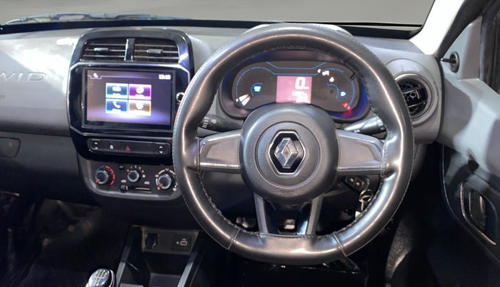 2020 Renault Kwid RXT 1.0 (O), Petrol, Manual, 20,804 km, Steering Wheel Close Up