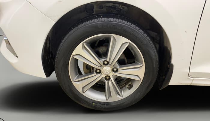 2019 Hyundai Verna 1.6 VTVT SX + AT, Petrol, Automatic, 83,868 km, Left Front Wheel