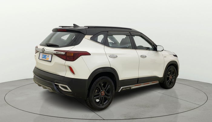 2021 KIA SELTOS HTX ANNIVERSARY EDITION 1.5 PETROL IVT, Petrol, Automatic, 86,969 km, Right Back Diagonal