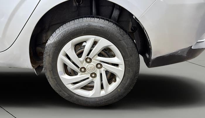 2020 Hyundai AURA S 1.2 CNG, CNG, Manual, 69,240 km, Left Rear Wheel