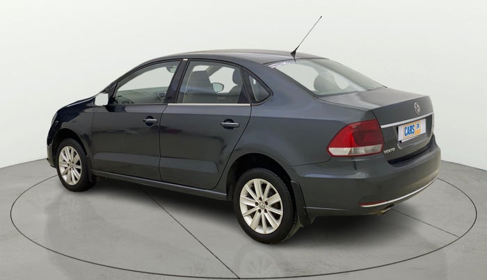 2016 Volkswagen Vento HIGHLINE 1.5 AT, Diesel, Automatic, 55,573 km, Left Back Diagonal