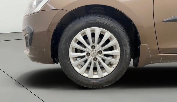 2017 Maruti Ciaz ZETA 1.4  AT PETROL, Petrol, Automatic, 49,962 km, Left Front Wheel