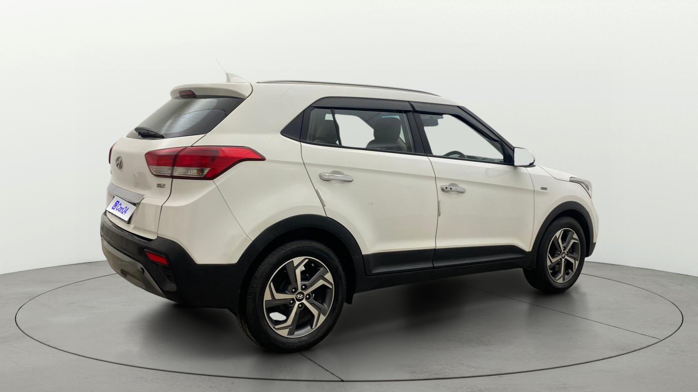 2018 Hyundai Creta SX AT 1.6 PETROL, Petrol, Automatic, 79,777 km, Right Back Diagonal