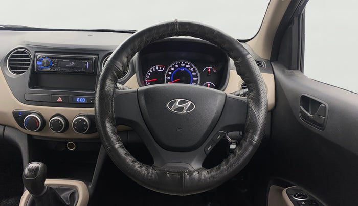 2014 Hyundai Grand i10 MAGNA 1.2 KAPPA VTVT, Petrol, Manual, 45,564 km, Steering Wheel Close Up