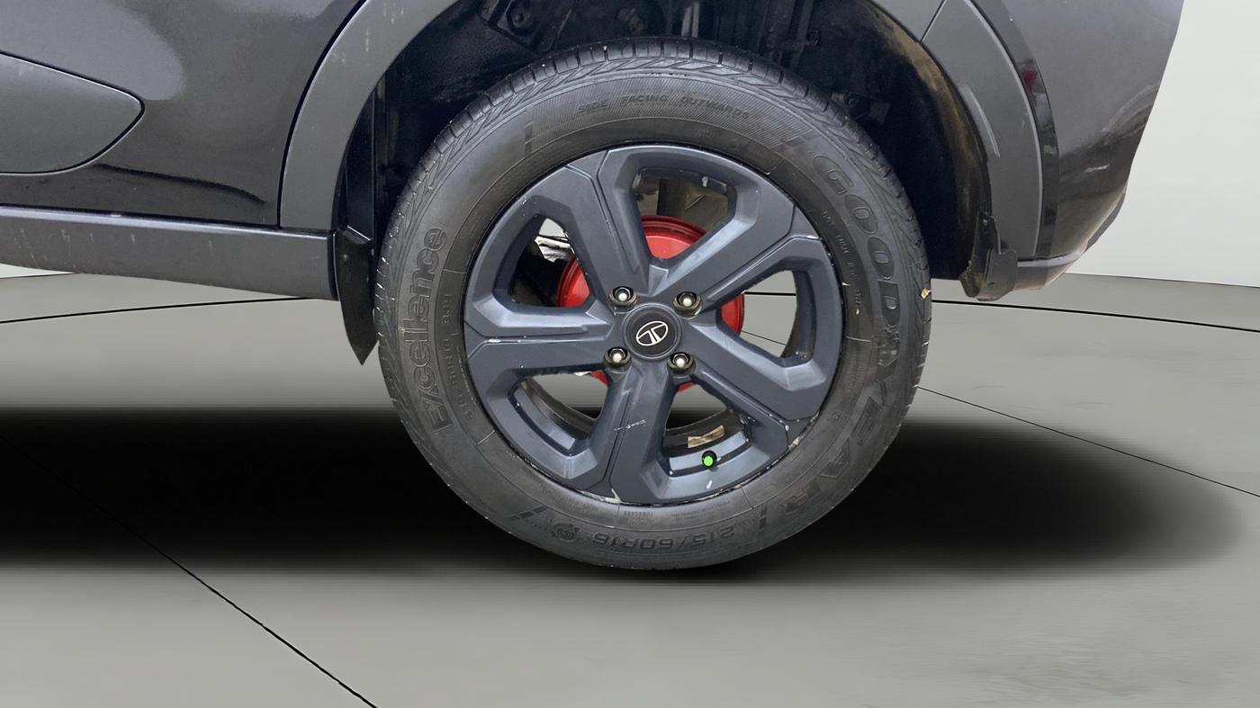 2022 Tata NEXON XZ PLUS (O) PETROL DARK EDITION, Petrol, Manual, 59,488 km, Left Rear Wheel