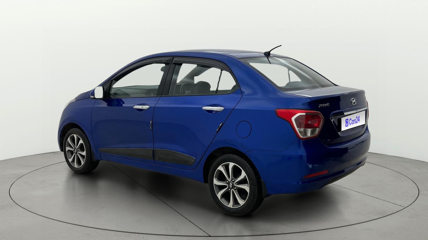 2015 Hyundai Xcent SX AT 1.2 (O), Petrol, Automatic, 63,320 km, Left Back Diagonal