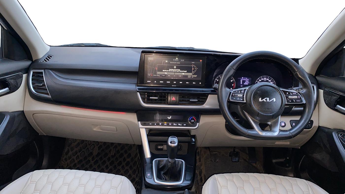 2021 KIA SELTOS HTX 1.5 PETROL, Petrol, Manual, 53,407 km, Dashboard